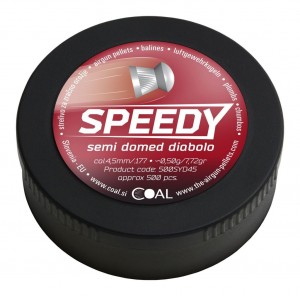 Coal Speedy Semi Domed, 4.5mm